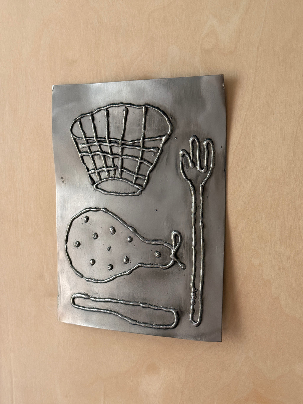 messy kitchen artwork