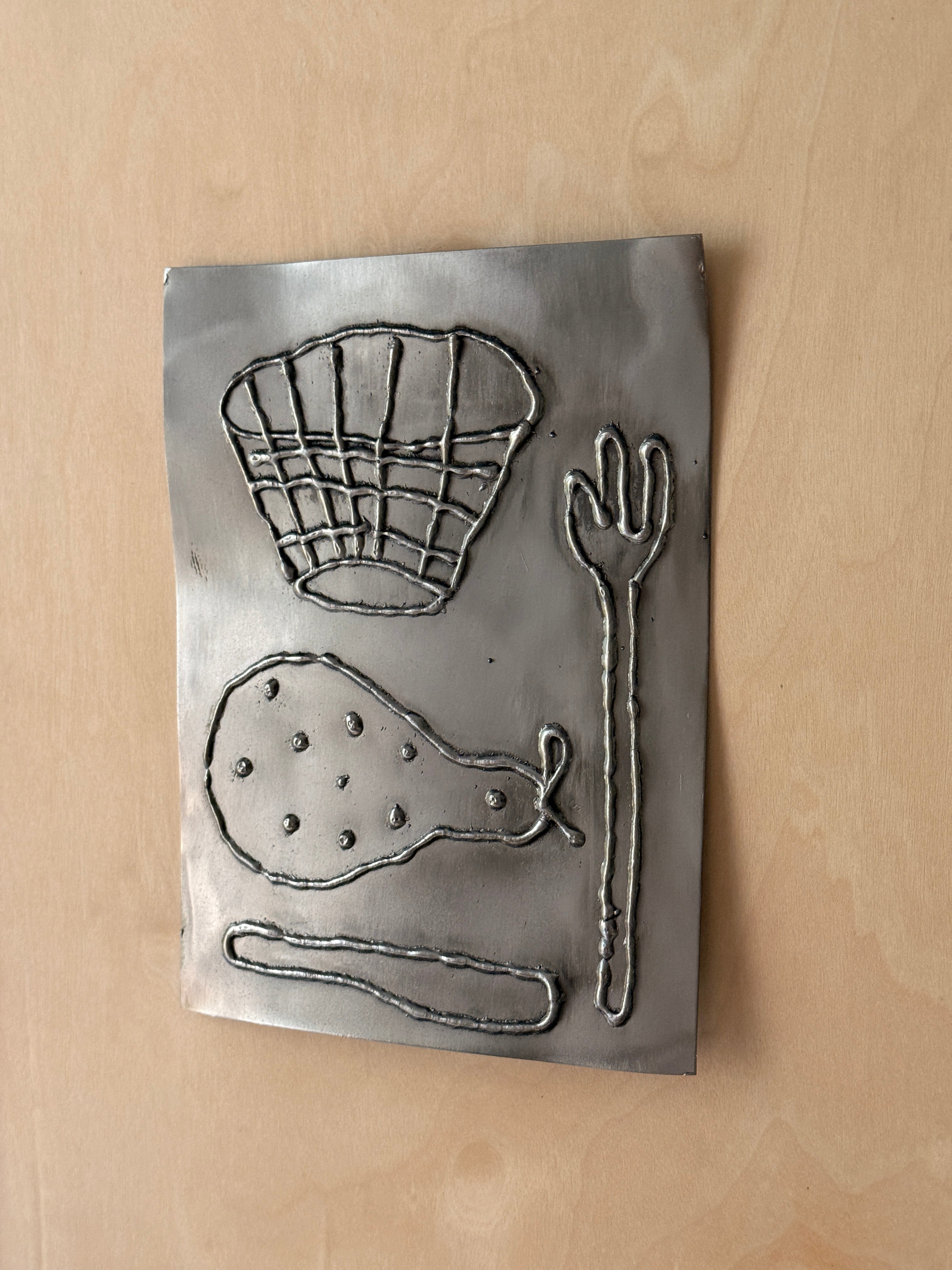 messy kitchen artwork