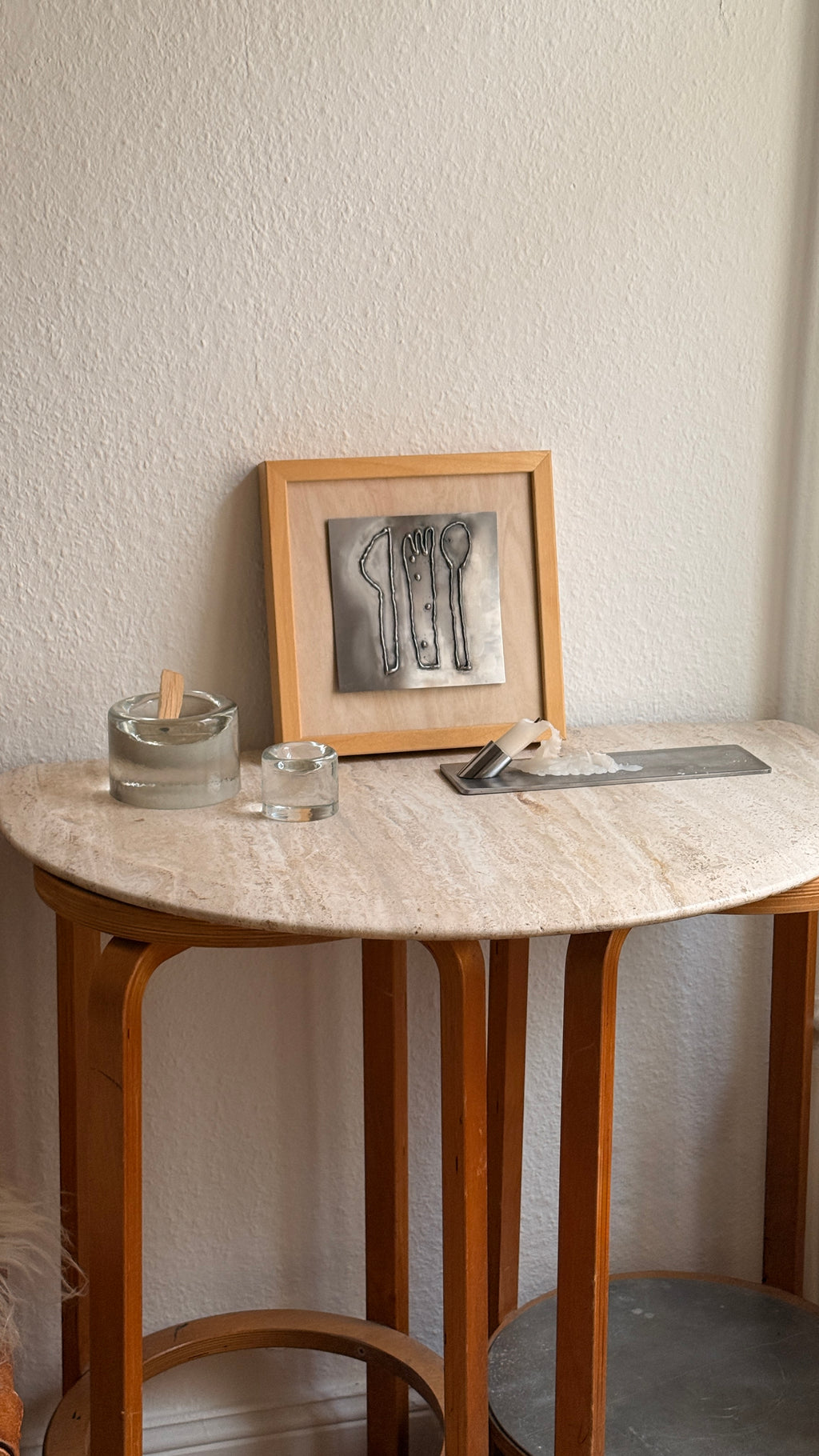 dotted fun cutlery artwork