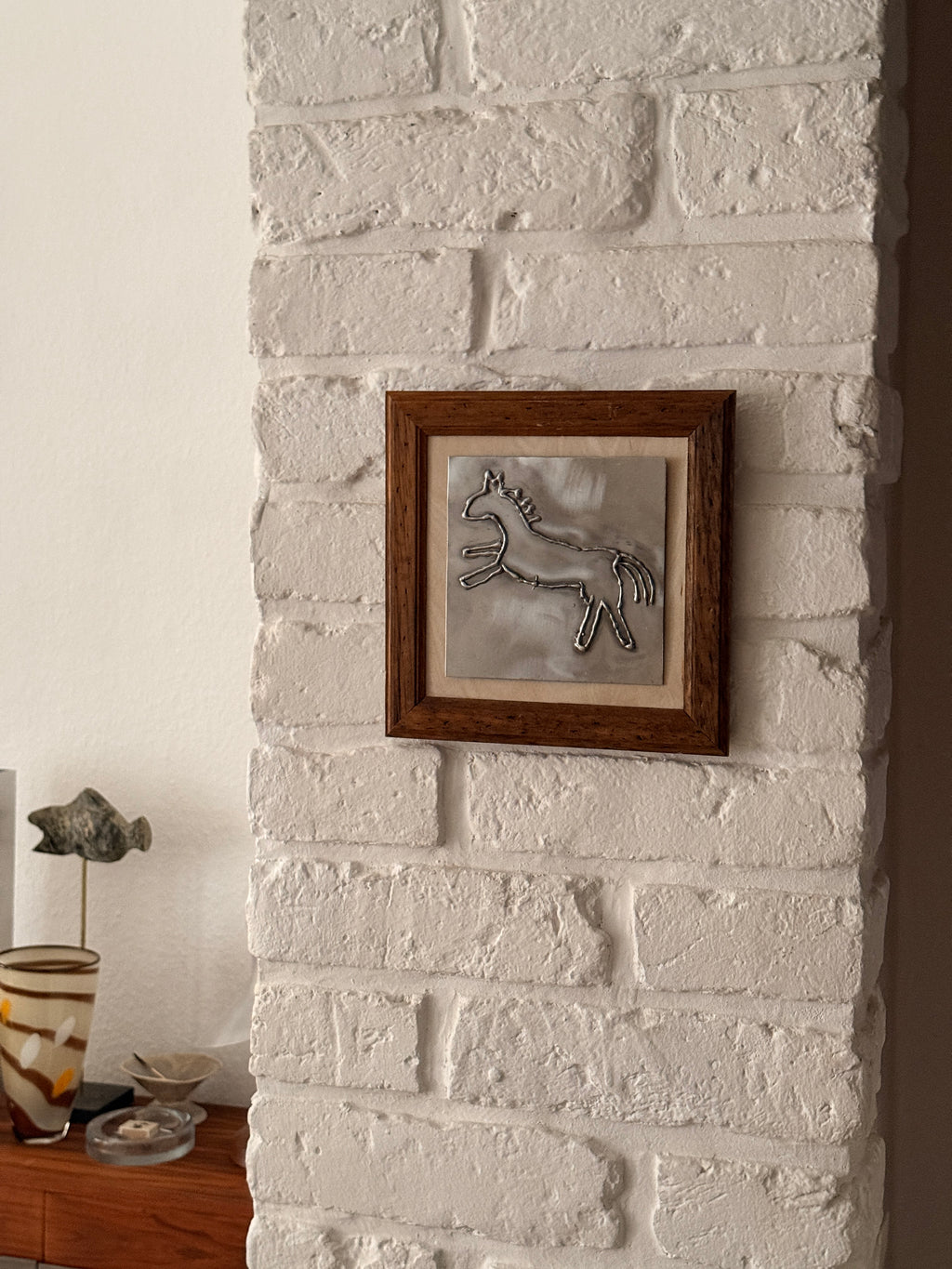 jumping horse artwork