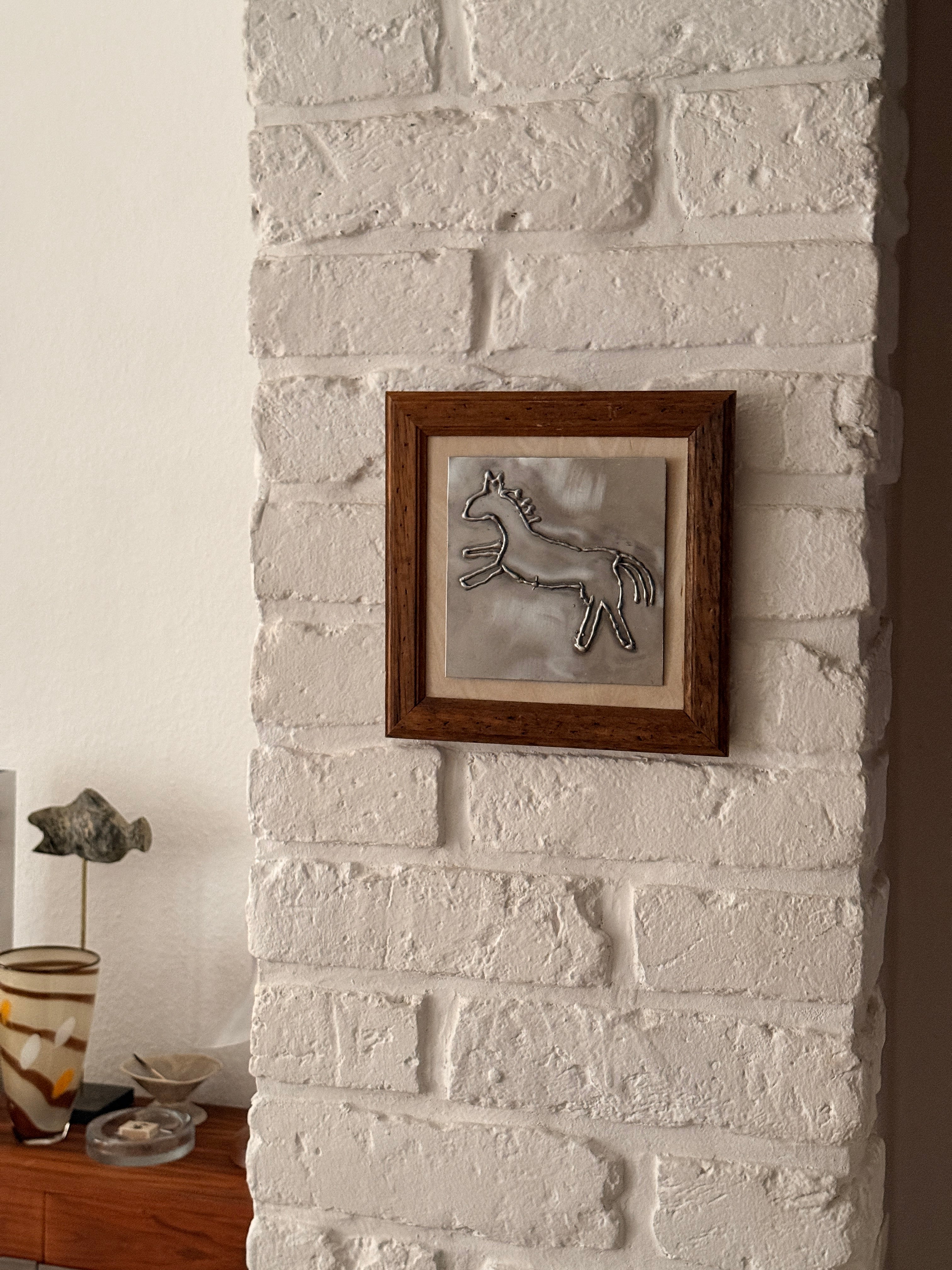 jumping horse artwork