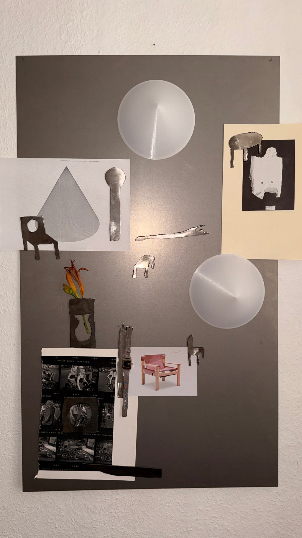 stainless steel magnets (random set of 4)